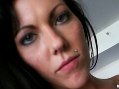 Tussi, Grosser arsch, Blasen, Braunhaarige, Schwanz, Hardcore, Milf, Muschi