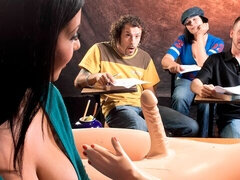 Grosser schwanz, Grosse titten, Braunhaarige, Vollbusig, Hundestellung, Hardcore, Milf, Lehrer