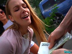 18 ans, Blonde, Collège université, Monstre, Orgasme, Pov, Public, Criant