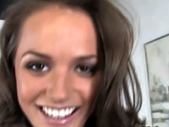 adorable brunette doll picked up by a black guy who fucks her balls deep