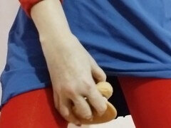 Gode, Robe, Insertion, Masturbation, Mature, Mère que j'aimerais baiser, Maigrichonne, Jouets