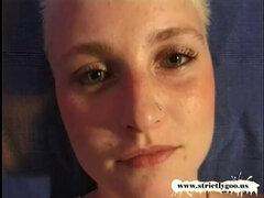 Blowjob, Dick, Hairy, Huge, Natural tits, Pussy, Short hair, Slut