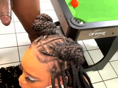 Ebony glamour slut hardcore gangban porn