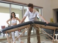 Anal, Brunette brune, Faciale, Hard, Hd, Massage, Mère que j'aimerais baiser, Huilée