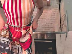 Big booty and small tits petite teen teasing on kitchen: Big Ass, Amateur  Babe Porn