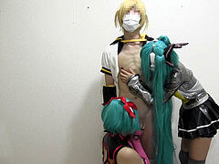 Group, costume play, japanese cosplay