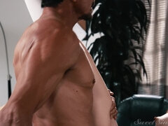 Slim redhead minx amazing sex clip