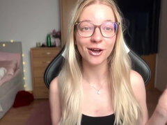 Amateur, Blonde, Femelle, Pov, Esclave, Solo