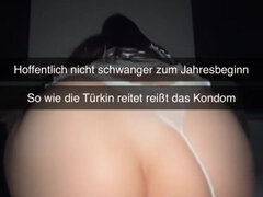 Turkish Virgin Gets Pounded After New Years Eve Party On Snapchat