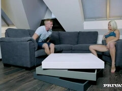 デカチン, ブロンド, イく瞬間, 毛深い, Hd, 下着