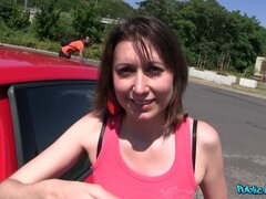 Russian Babe Fucks In The Woods 1 - Public Agent