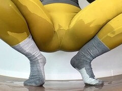 Pieds, Spandex