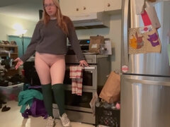 Amateur, Culo, Culo grande, Rubia, Morena, Hembra, Nudista, Medias largas