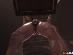 Tridimensionnel, Queue, Homosexuelle, Solo