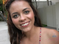 Noire, Brunette brune, Éjaculation interne, Robe, Pov, Chatte, Rasée, Nénés