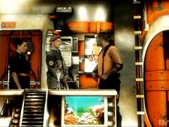 ブロンド, 茶髪の, イく瞬間, 顔射, 下着, 三人