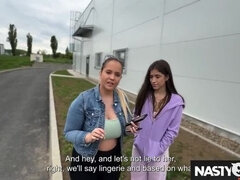 NASTY CLUB - Sofia Smith Hispanic Beauty Porn Story with Jennifer Mendez