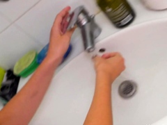 Blasen, Aufs gesicht abspritzen, Rotschopf, Dusche, Jungendliche (18+)