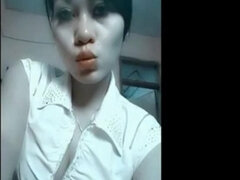 splendid indonesian damsel pummeling with paramour at motel