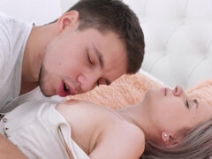 Fellow brought classmate home for passionate copulation