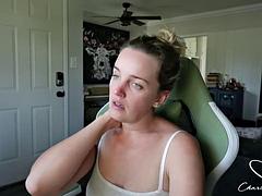 Blond, Vies praten, Hd, Moeder die ik wil neuken, Pornster, Alleen, Stiefmoeder