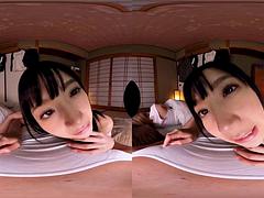 3d, アジア人, 美人, フェラチオ, 茶髪の, 日本人, 現実, 三人
