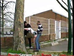 素人, フランス人, アウトドア, のぞき
