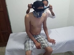 I take my stepson to a massage center for an unforgettable happy ending