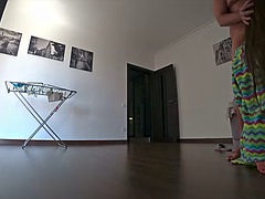 素人, アナル, 浮気者, 浮気する, ハードコア, 旦那, ロシア人, 妻