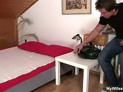 Wife finds her mom and his BF together