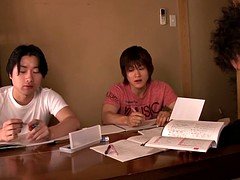Chica, Japonés, Coleta, Adolescente