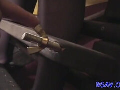 Jiggly maiden in this behind the gigs movie