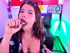 Fesselspiele, Kehlenfick, Würgen, Hardcore, Latina