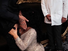 茶髪の, バック, 乱交, Hd, 奴隷, 三人