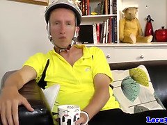 イギリス人, エロ熟女, 顔射, ヒール, ゴム, 淫乱熟女, オマンコ, 義母