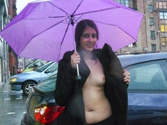 Frau, Fetisch, Fingern, Flashen, Hd, Milf, Solo, Titten