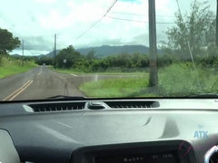 Playa, Novia, Masturbación, Pov, Flaco, Chorro, Tetas, Mojado