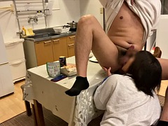 Leie, Asiatisch, Freund, Hochschule, Hardcore, Japanische massage, Kurzes haar, Titten