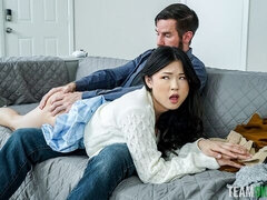 18, アジア人, デカ尻, 茶髪の, クラブ, バック, 自然山雀, オッパイの