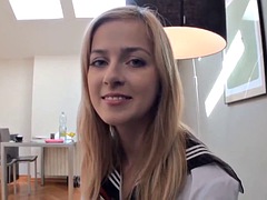 Rubia, Corrida, Sexo duro, Interracial, Adolescente