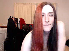 Leie, Dildo, Hardcore, Selbstgemacht, Transfrau, Solo, Spielzeuge, Netzkamera