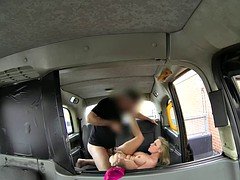 Taxi driver fucked her passenger anally