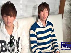 Japanese boy had a blowjob
