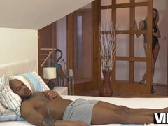 Slaapkamer, Zwart, Blond, Pijpbeurt, Hd, Hakken, Tiener, Tiner anaal