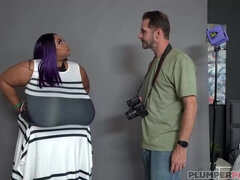 お尻, ぽっちゃり, 茶髪の, 巨乳な, デブ, 手コキする, 淫乱熟女, オッパイの