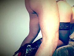 デカチン, イく瞬間, チン, 旦那, 馬乗り