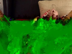 Tante, Dildo, Muschi, Spielzeuge, Nass