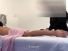 アジア人, フェラチオ, 巨乳な, 浮気者, 露出狂, 手コキする, 怪物, 妻