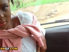 Afrikaans, Enthousiasteling, Mooi, Zwart, Zwart, Vriendin, Interraciaal, Realiteit