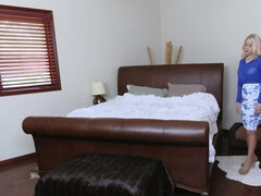 Blondine, Blasen, Gehörnter ehemann, Ehemann, Milf, Pornostars